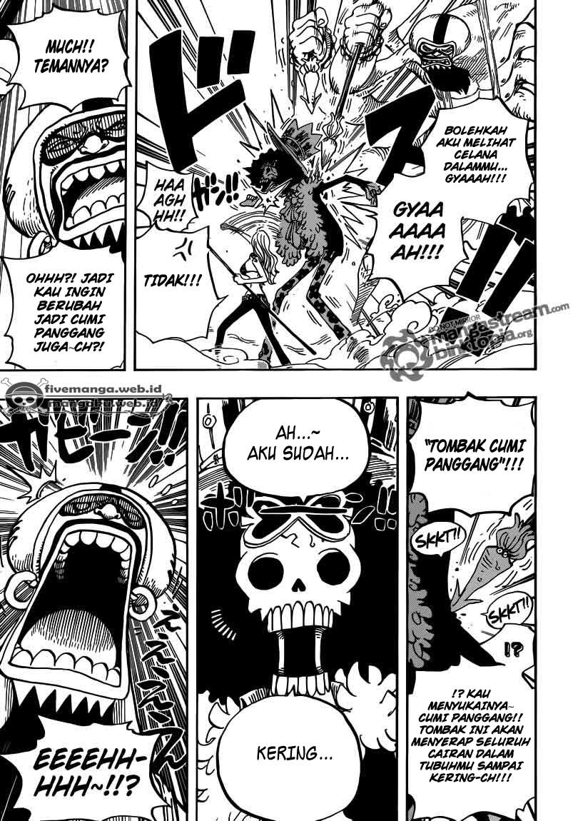 One Piece Chapter 640 – kebangkitan pulau manusia ikan Image 5