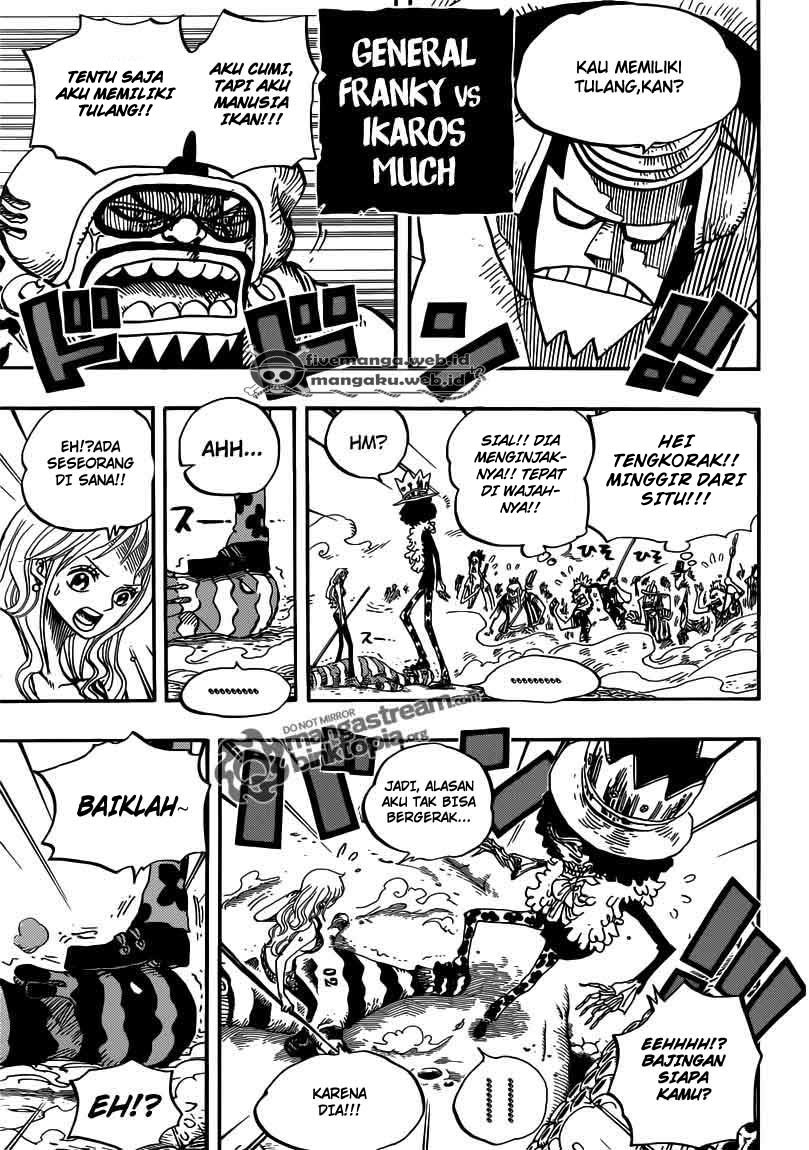 One Piece Chapter 640 – kebangkitan pulau manusia ikan Image 7