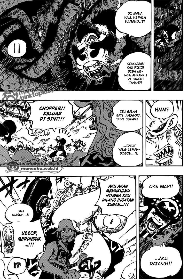One Piece Chapter 640 – kebangkitan pulau manusia ikan Image 9