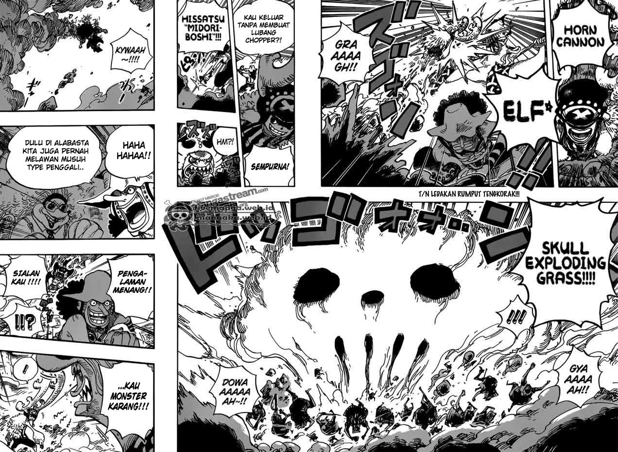 One Piece Chapter 640 – kebangkitan pulau manusia ikan Image 10