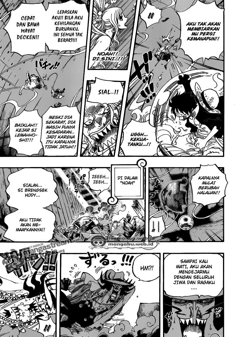 One Piece Chapter 640 – kebangkitan pulau manusia ikan Image 16
