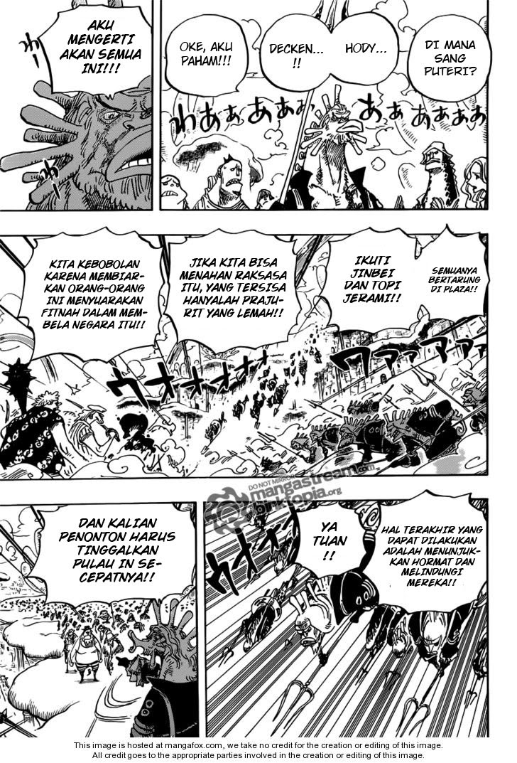 One Piece Chapter 642 – menghancurkan harga diri Image 8