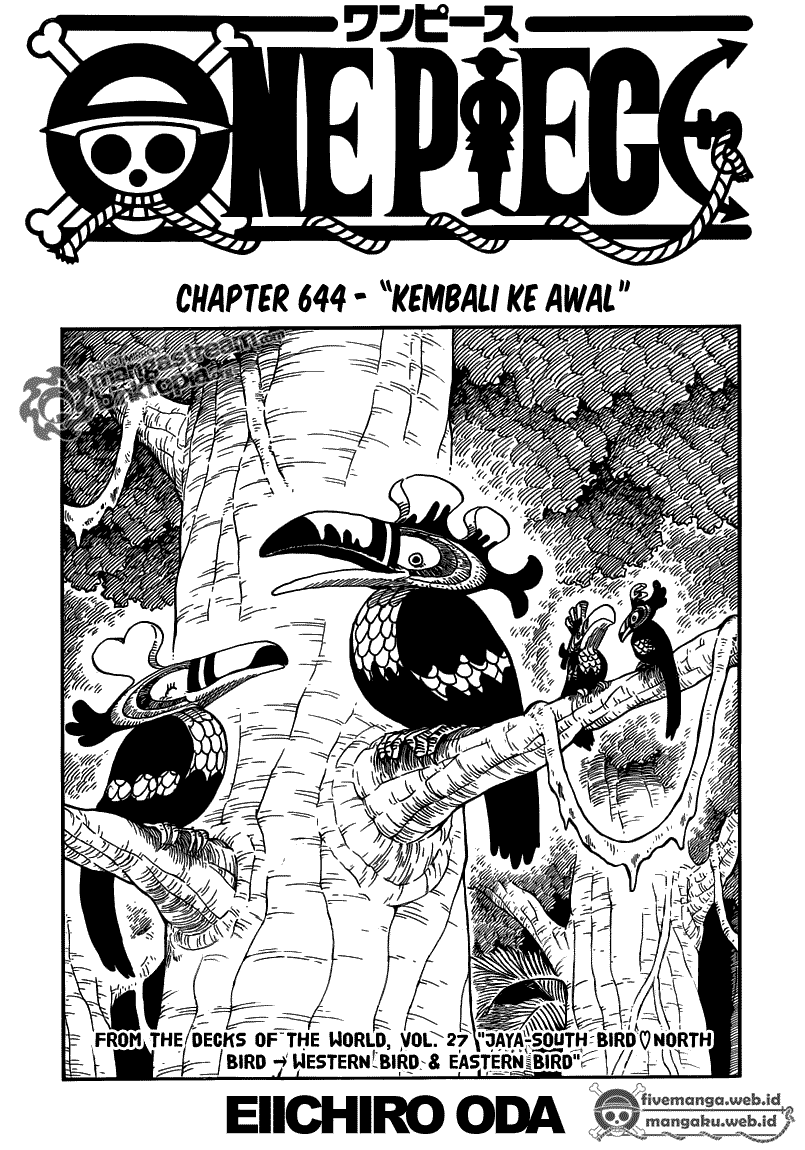 One Piece Chapter 644 – kembali ke awal Image 1