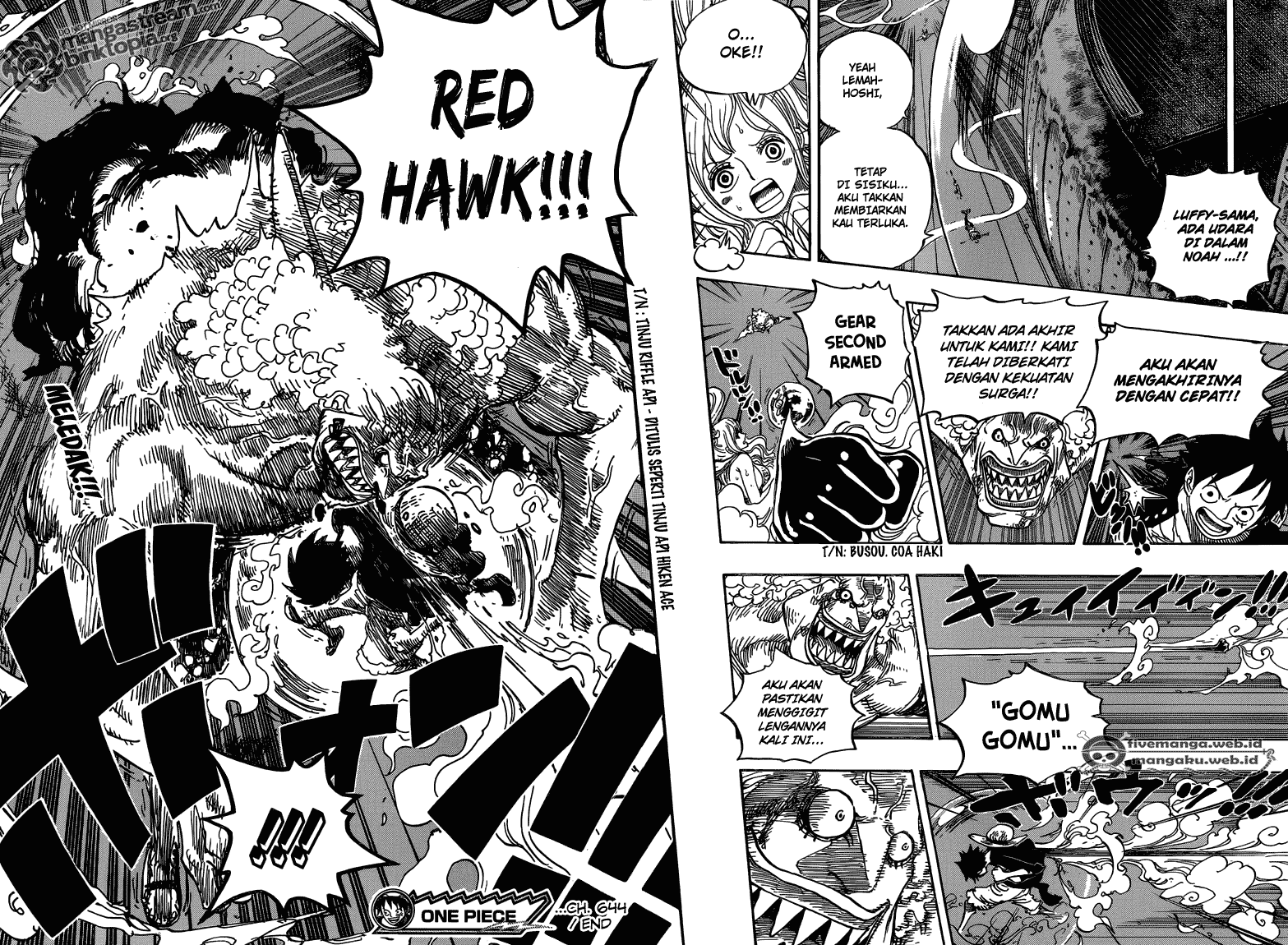 One Piece Chapter 644 – kembali ke awal Image 18