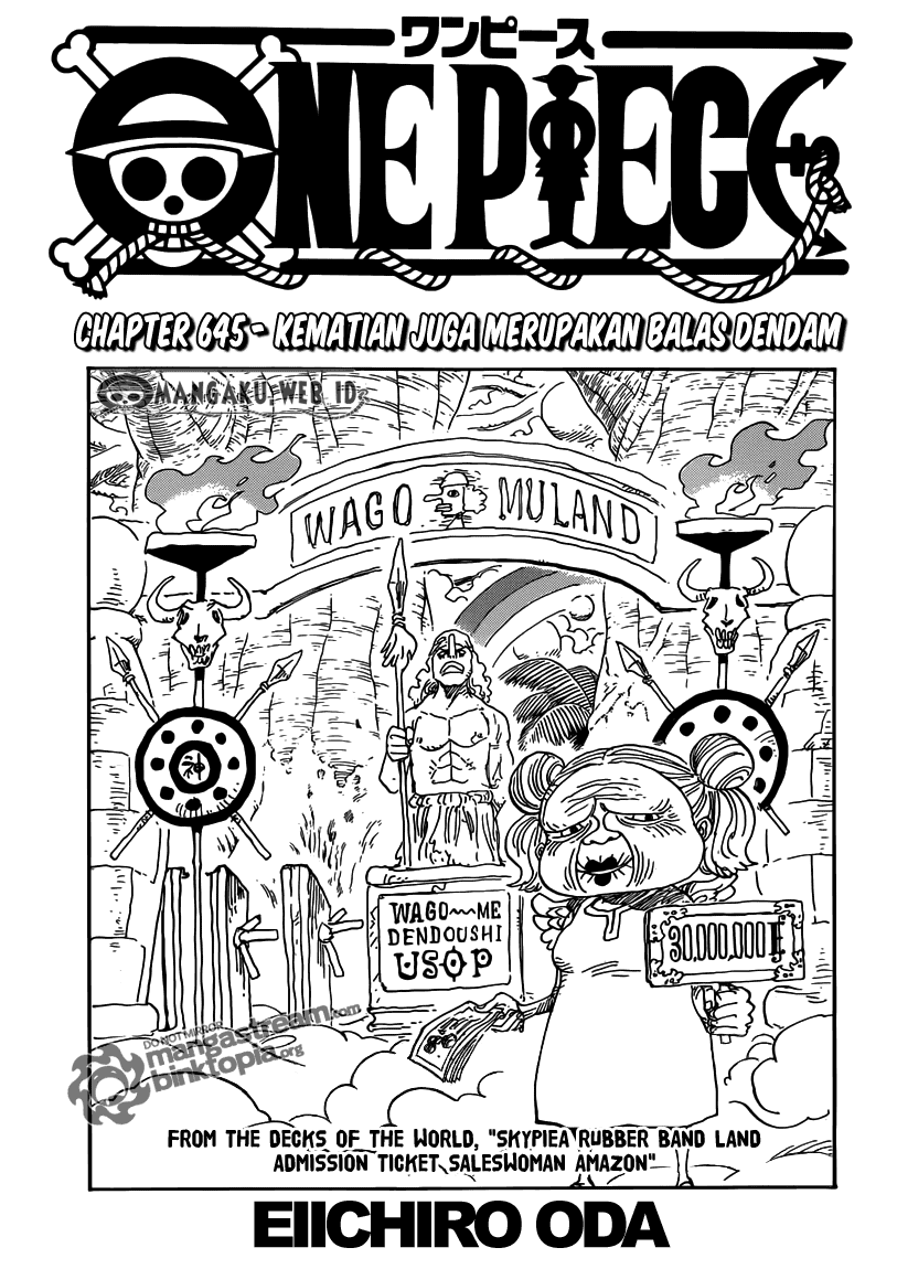 One Piece Chapter 645 – kematian juga merupakan balas dendam Image 1