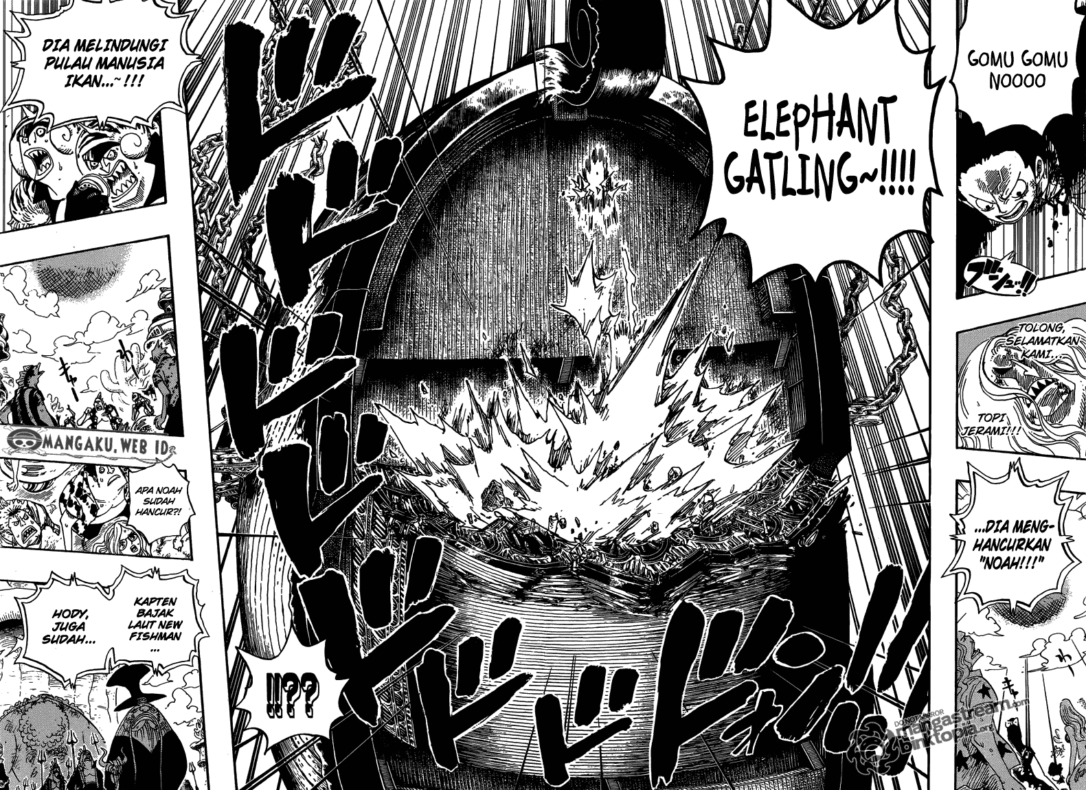 One Piece Chapter 645 – kematian juga merupakan balas dendam Image 11