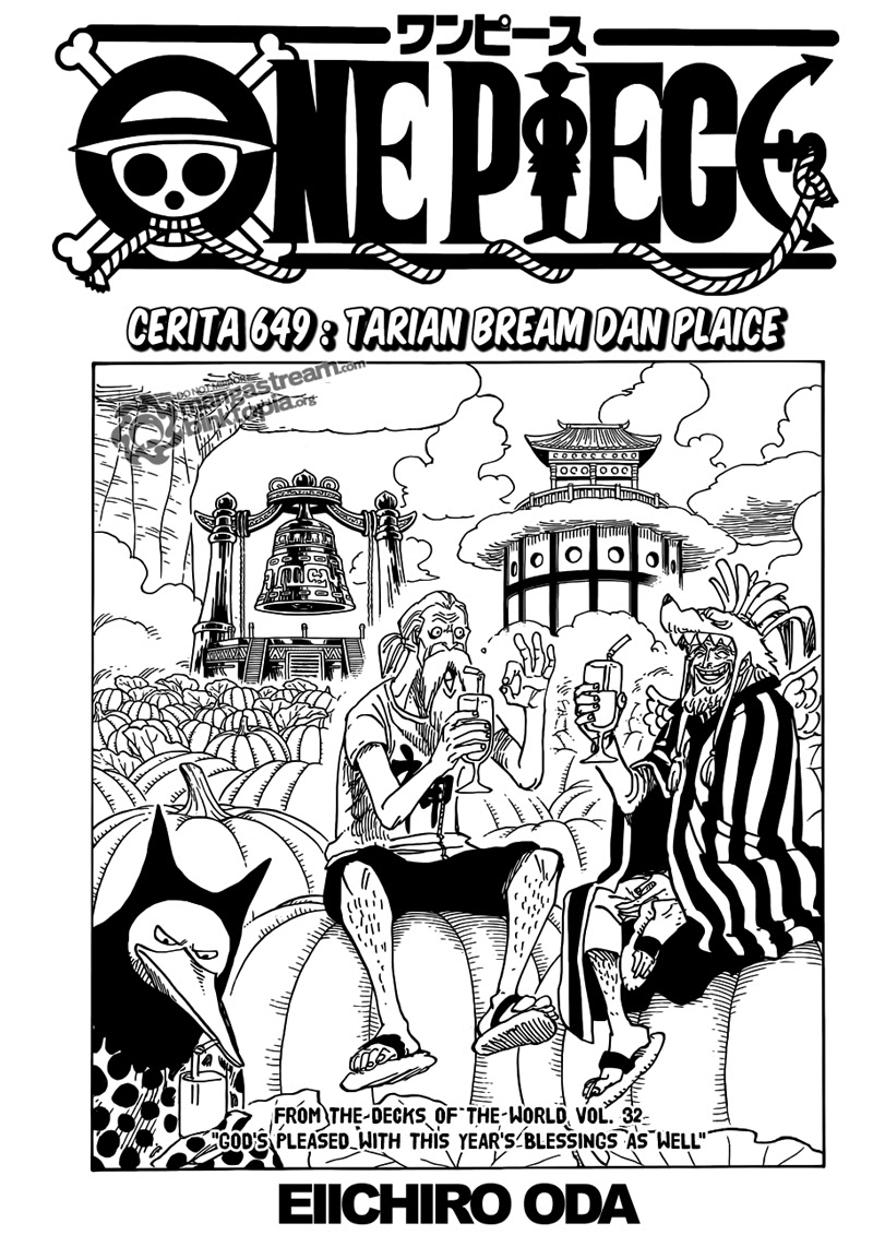 One Piece Chapter 649 – tarian bream dan plaice Image 1