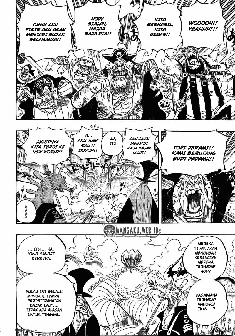 One Piece Chapter 649 – tarian bream dan plaice Image 2