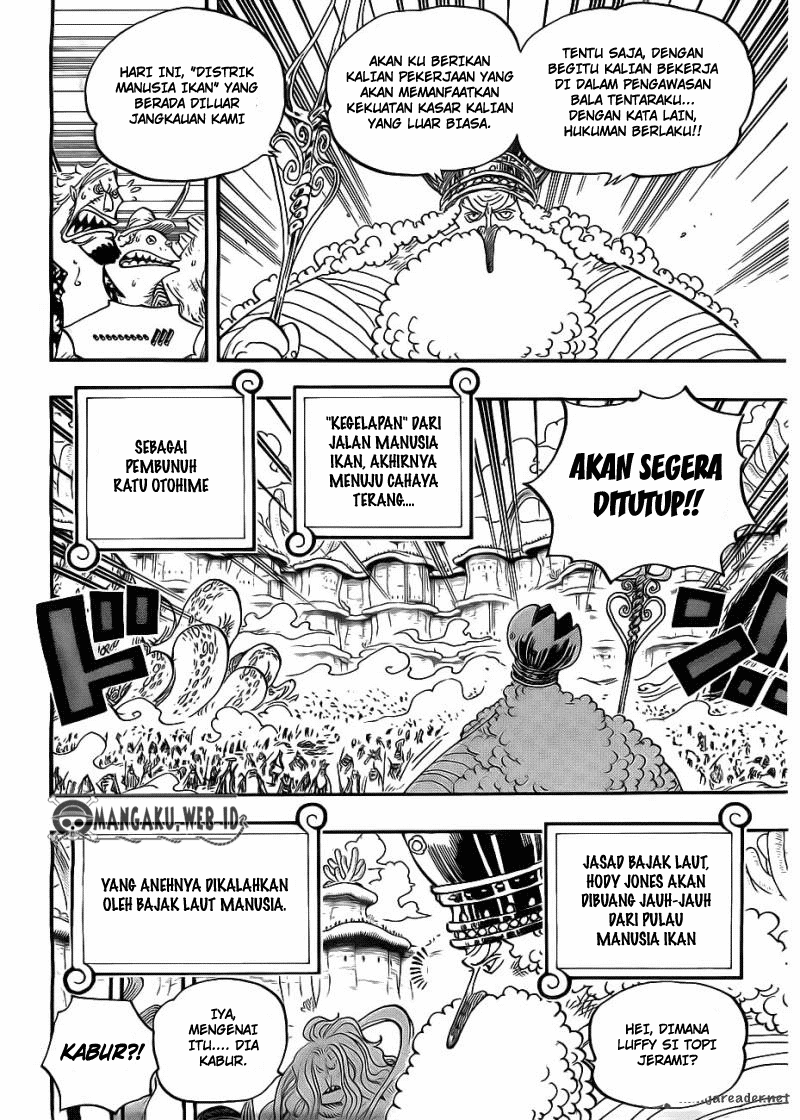 One Piece Chapter 649 – tarian bream dan plaice Image 4