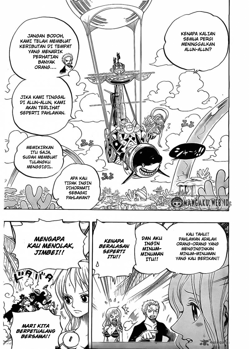 One Piece Chapter 649 – tarian bream dan plaice Image 5
