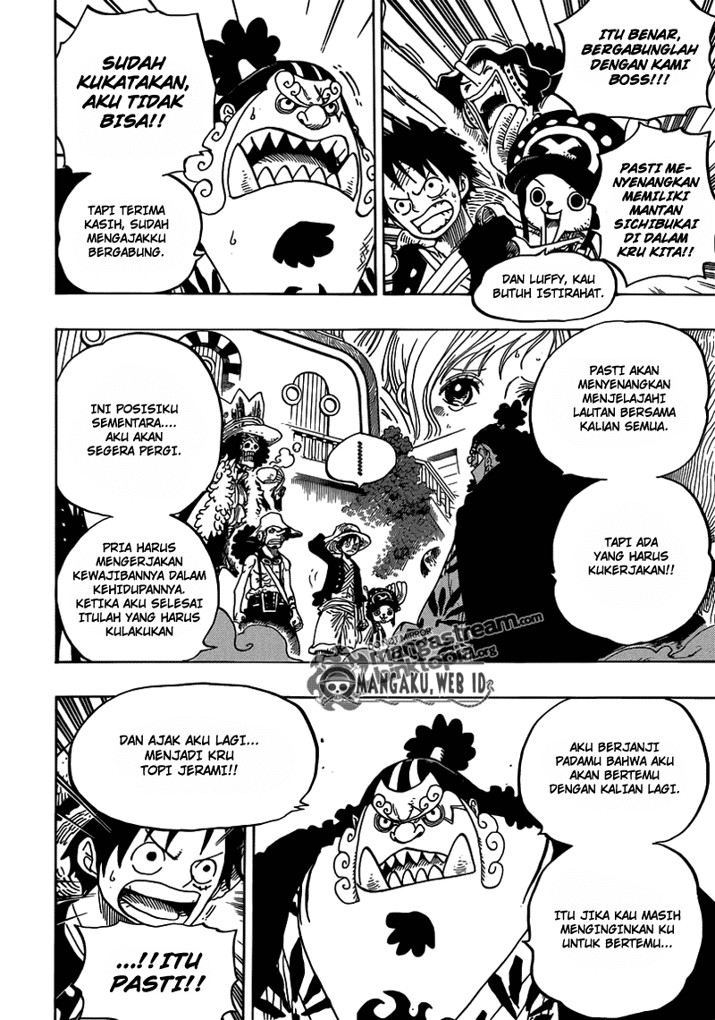 One Piece Chapter 649 – tarian bream dan plaice Image 6