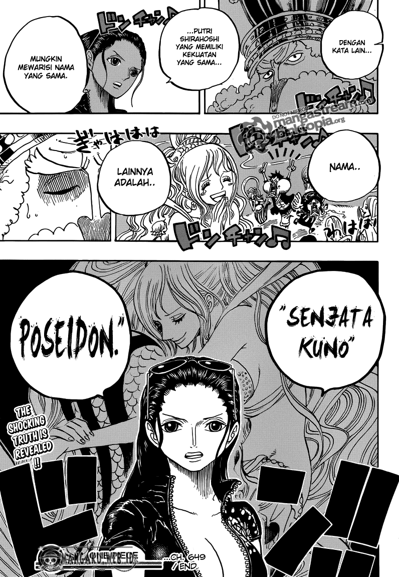 One Piece Chapter 649 – tarian bream dan plaice Image 18