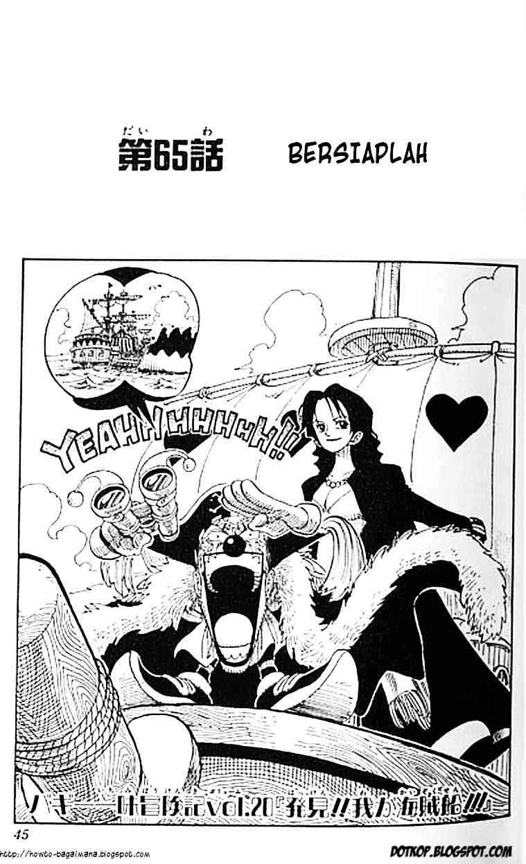 One Piece Chapter 65 Image 0