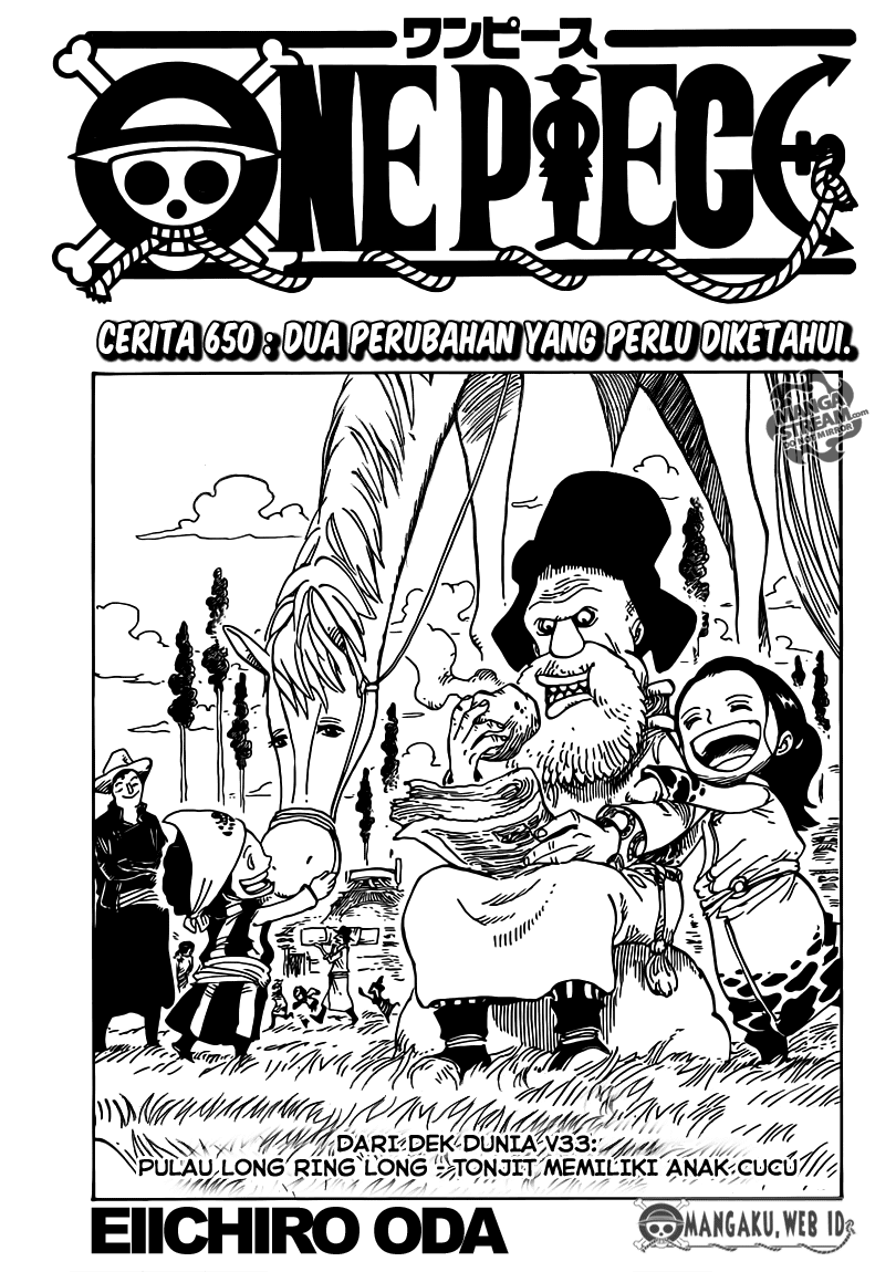 One Piece Chapter 650 – dua perubahan yang perlu di ketahui Image 1