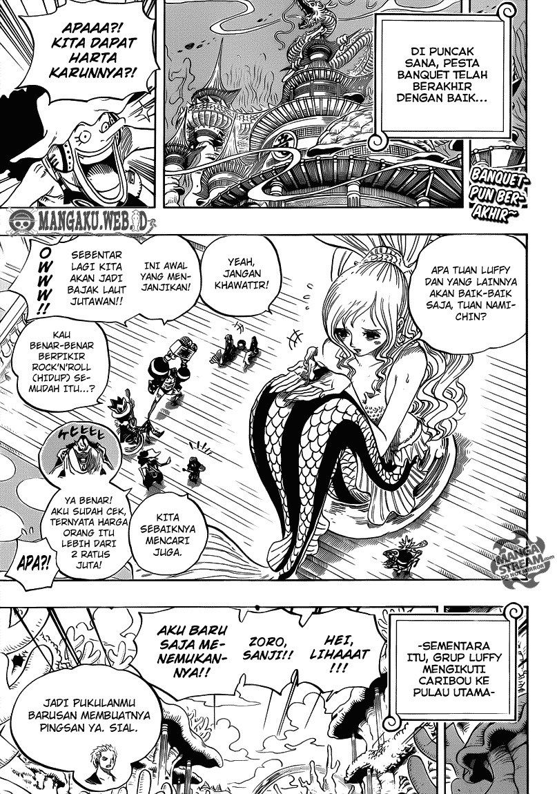One Piece Chapter 651 – suara dari new world Image 2