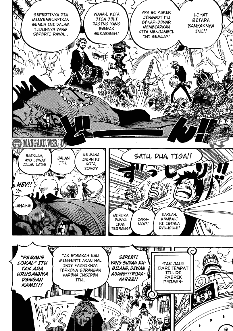 One Piece Chapter 651 – suara dari new world Image 3