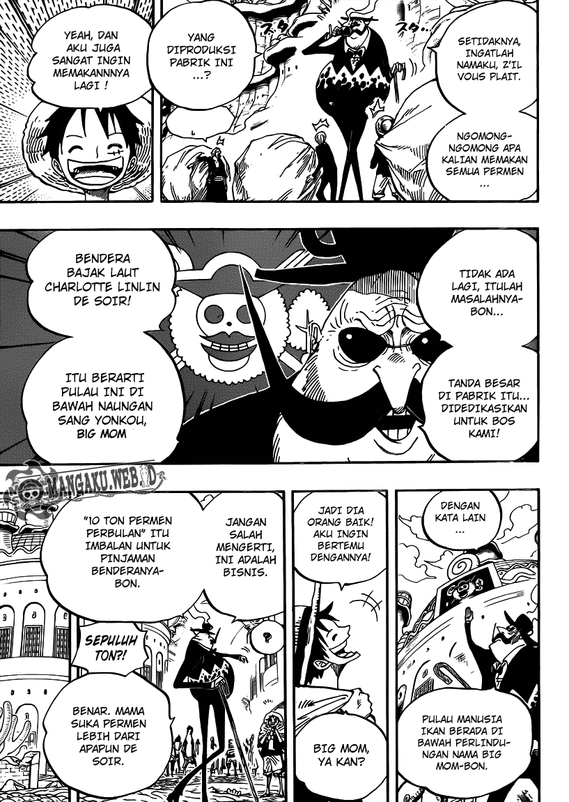 One Piece Chapter 651 – suara dari new world Image 8