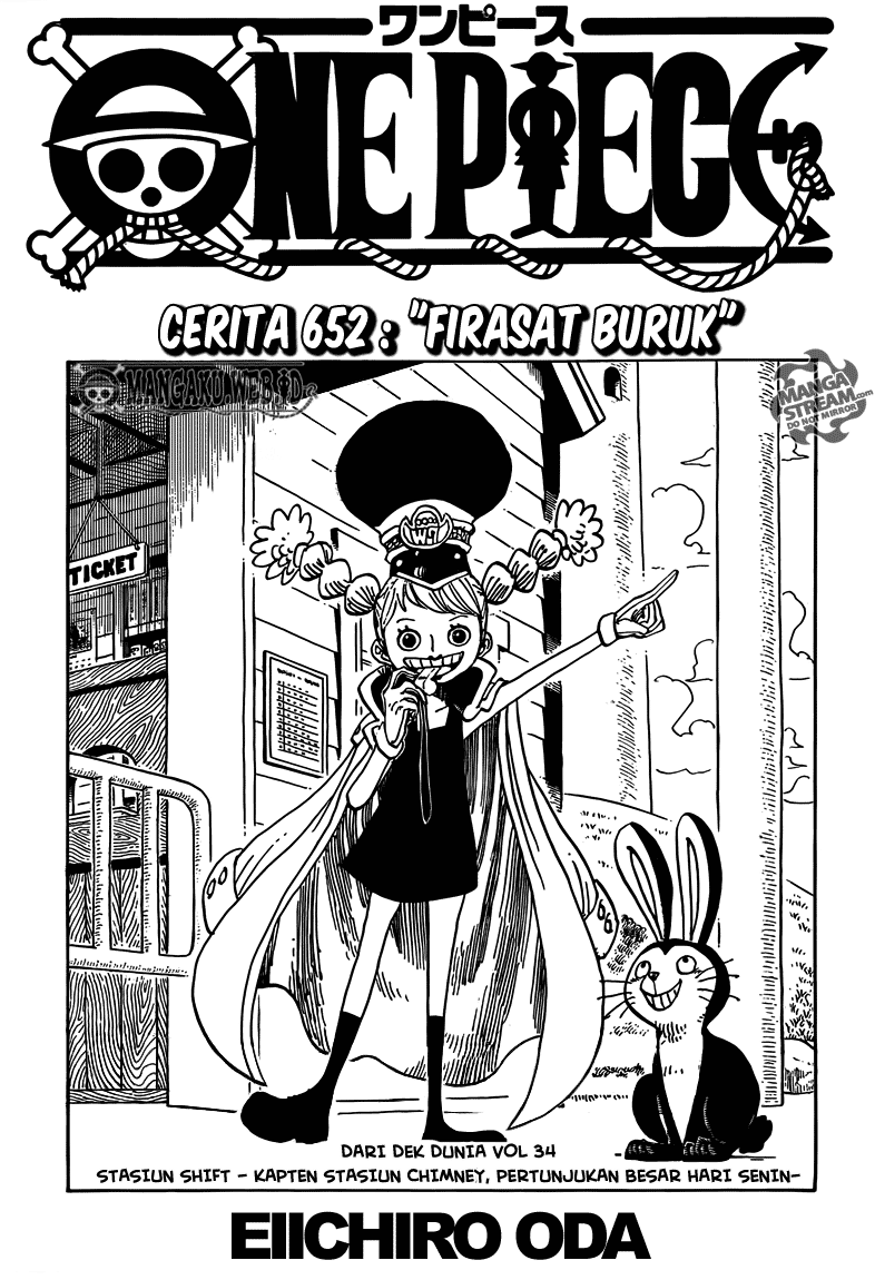One Piece Chapter 652 – firasat buruk Image 1