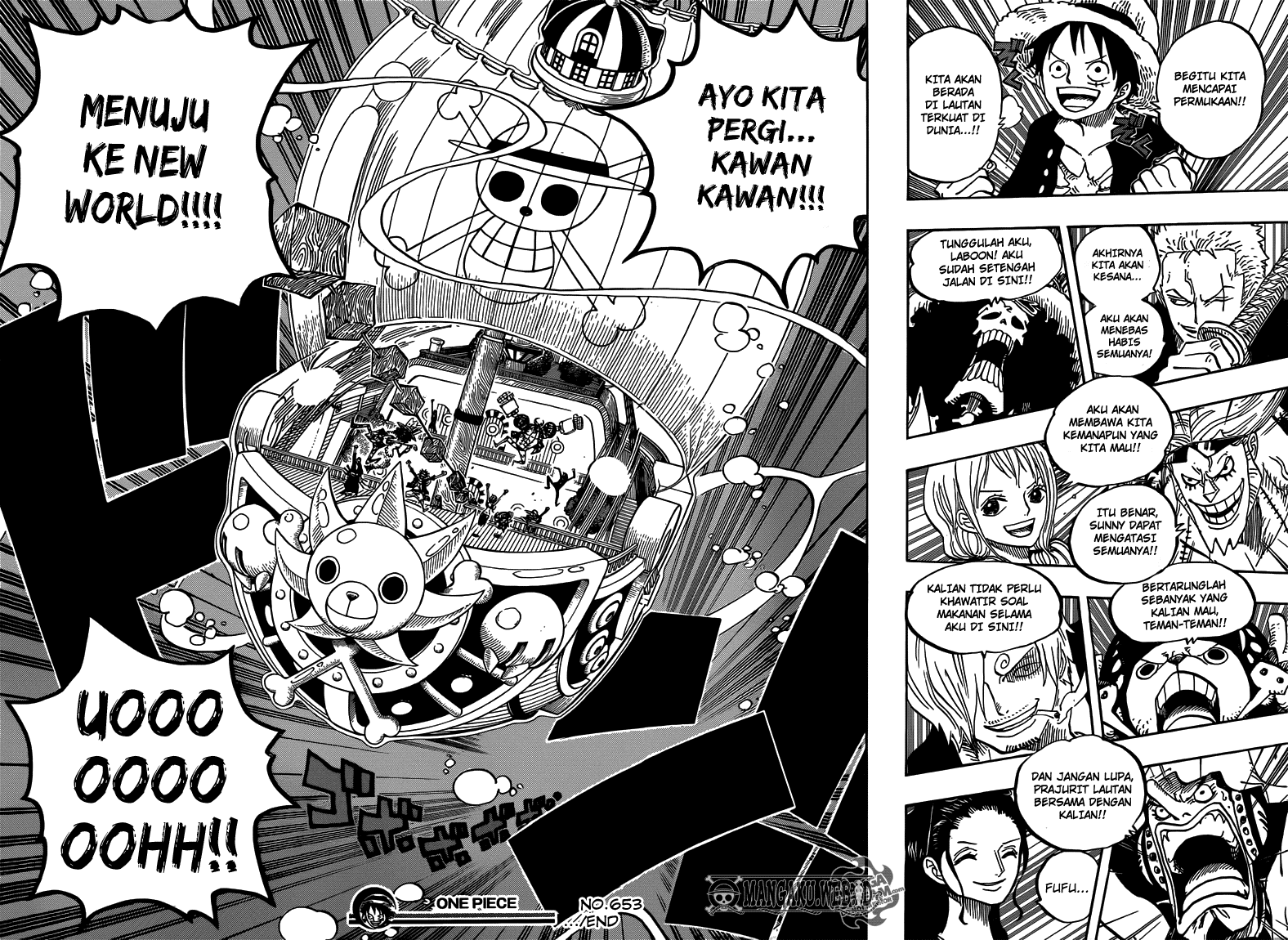 One Piece Chapter 653 – topi seorang pahlawan Image 18