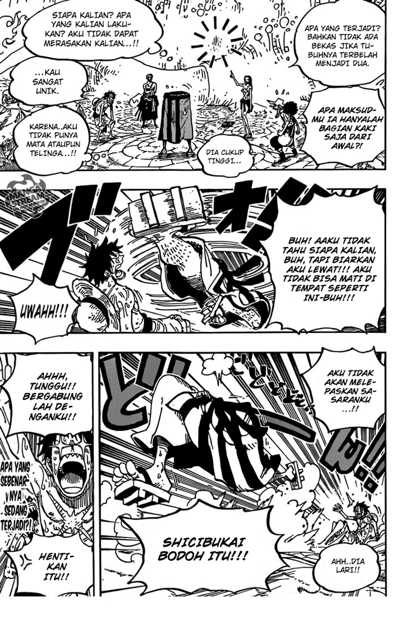 One Piece Chapter 656 – petualangan di pulau terbakar Image 18