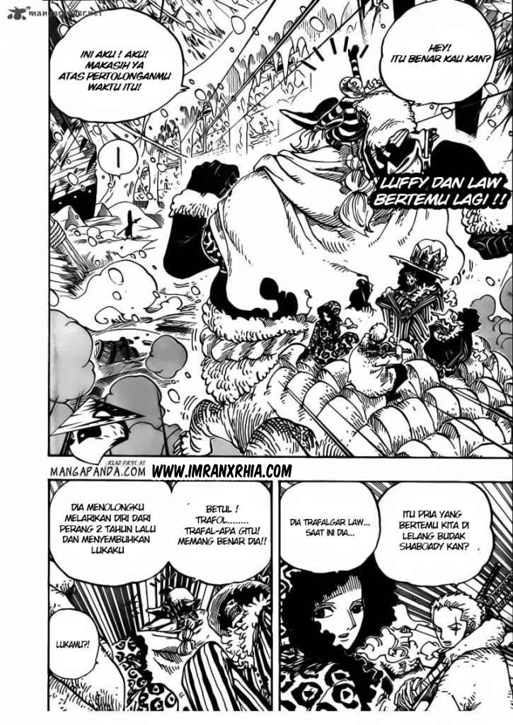 One Piece Chapter 663 Image 1