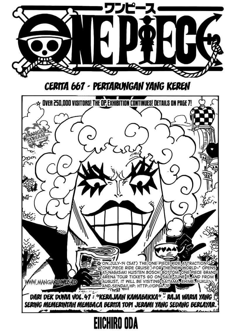 One Piece Chapter 667 Image 0