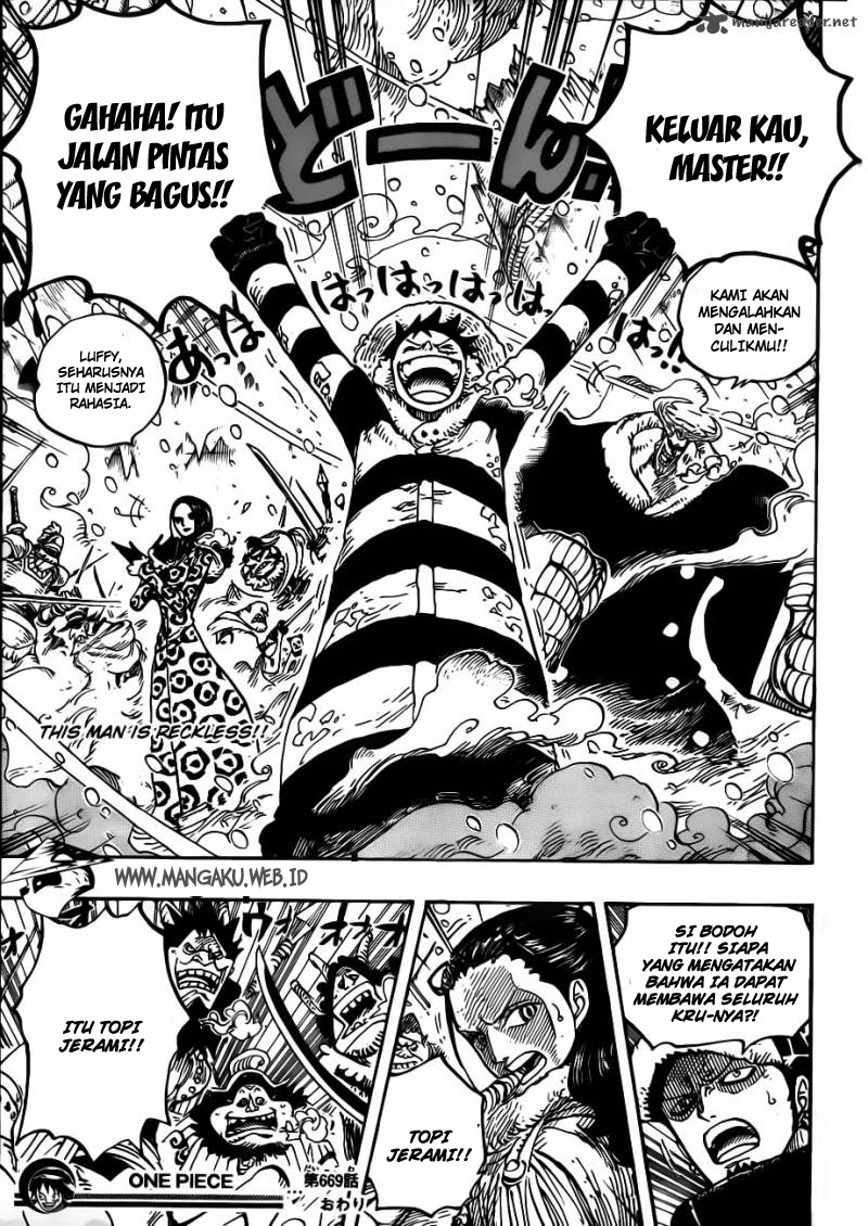 One Piece Chapter 669 Image 17