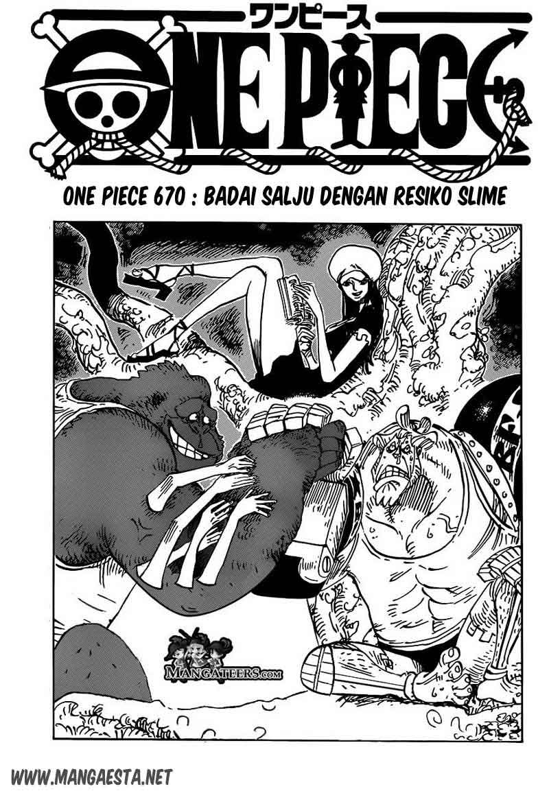 One Piece Chapter 670 Image 0