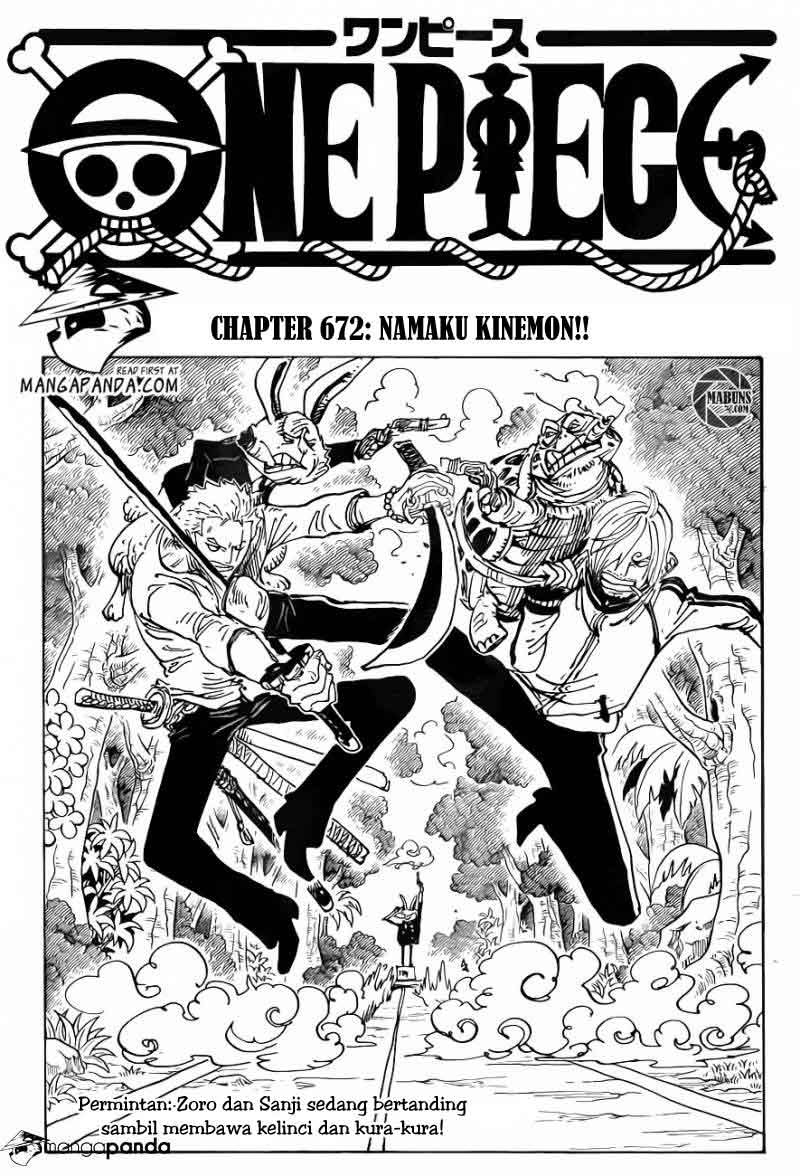 One Piece Chapter 672 Image 1