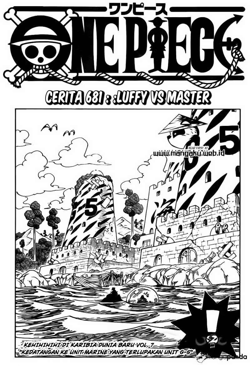 One Piece Chapter 681 Image 1