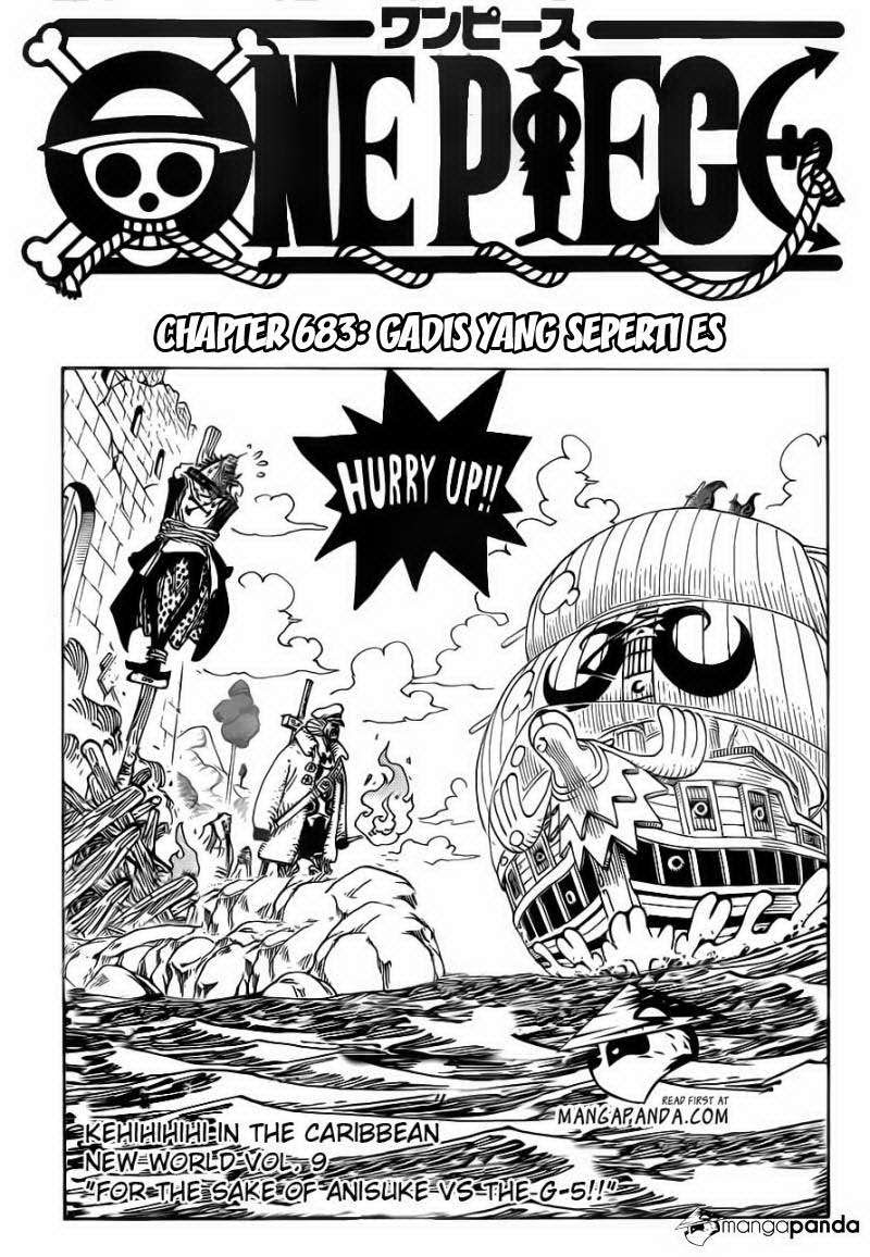 One Piece Chapter 683 Image 1
