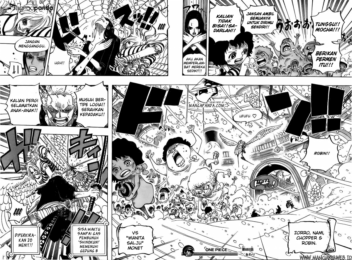 One Piece Chapter 685 Image 16