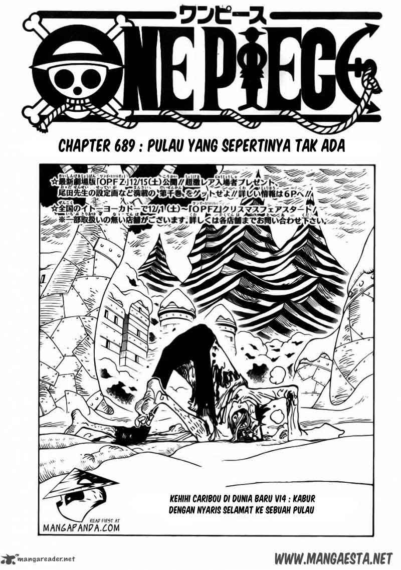 One Piece Chapter 689 Image 0
