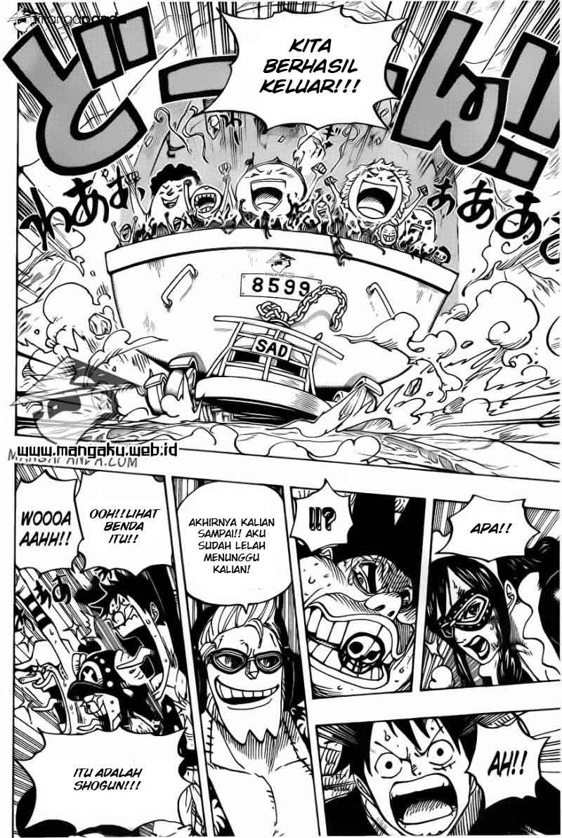 One Piece Chapter 695 Image 7