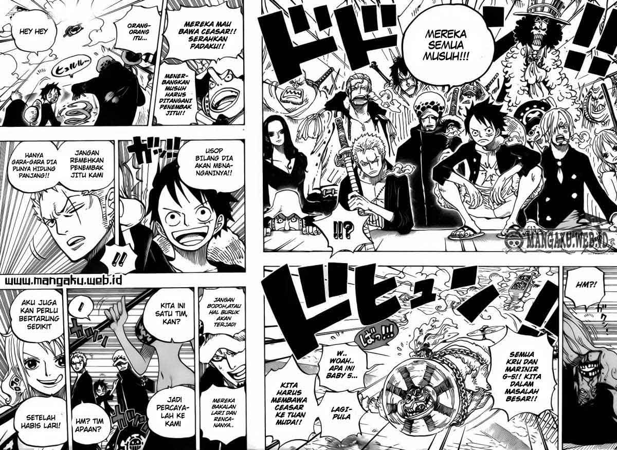 One Piece Chapter 695 Image 9