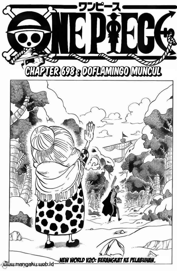 One Piece Chapter 698 Image 1