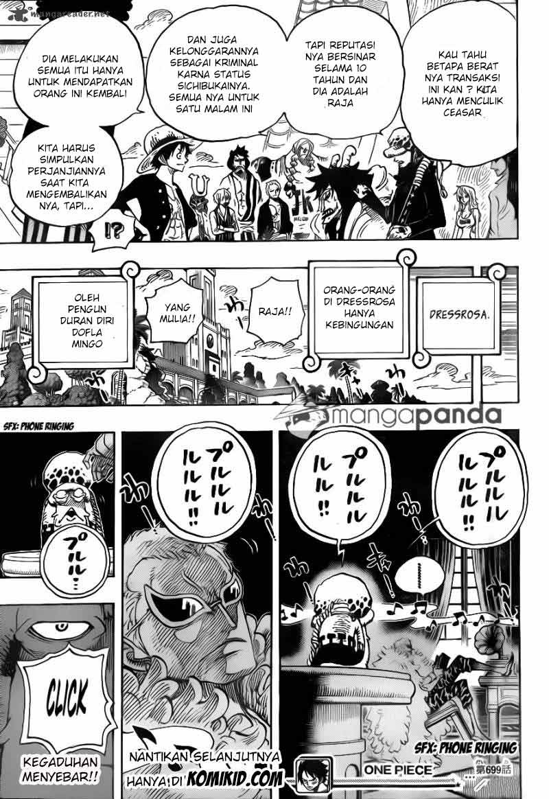 One Piece Chapter 699 Image 19