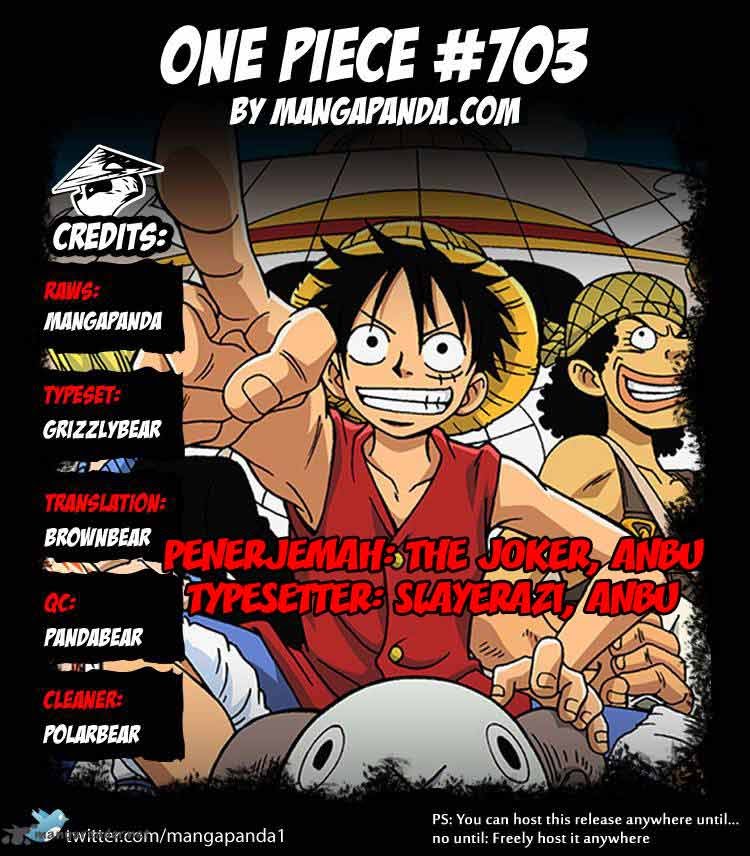 One Piece Chapter 703 Image 0