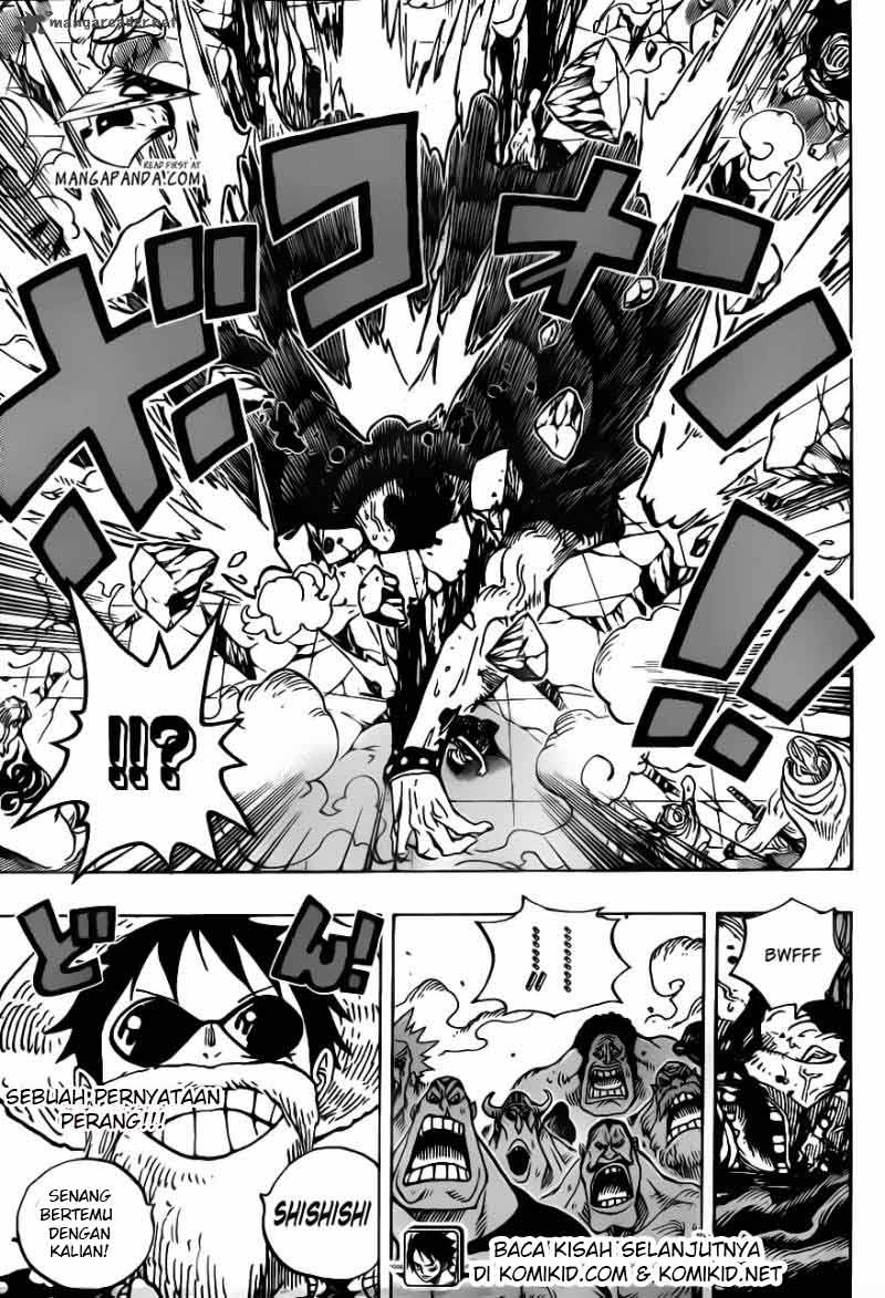 One Piece Chapter 703 Image 19