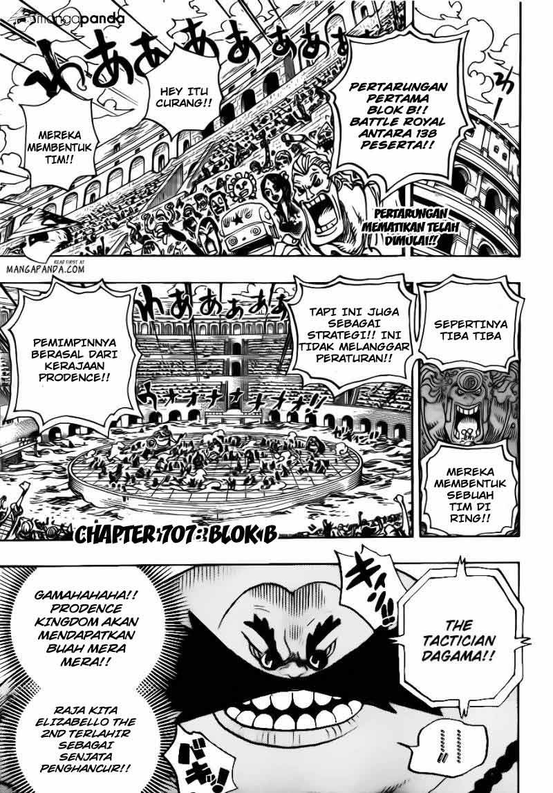One Piece Chapter 707 Image 3