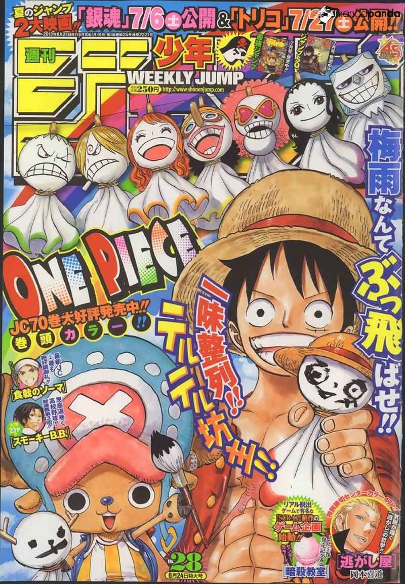 One Piece Chapter 710 Image 1