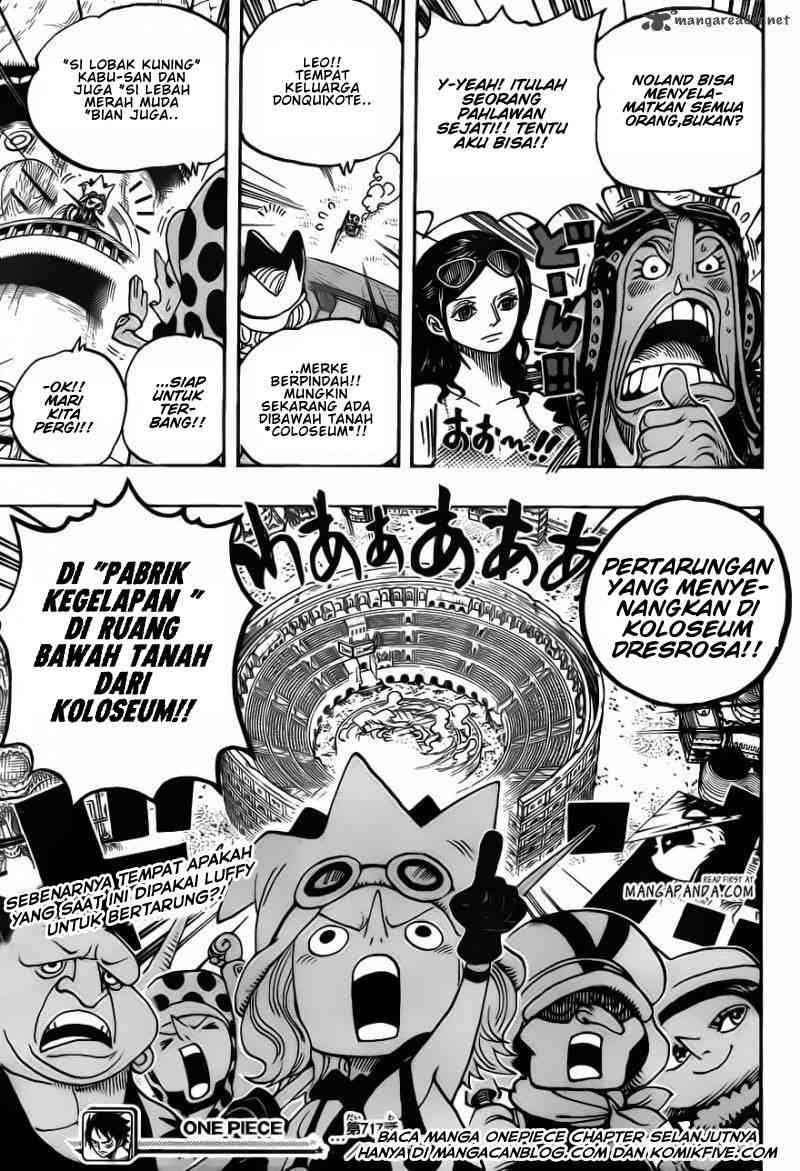 One Piece Chapter 717 Image 17