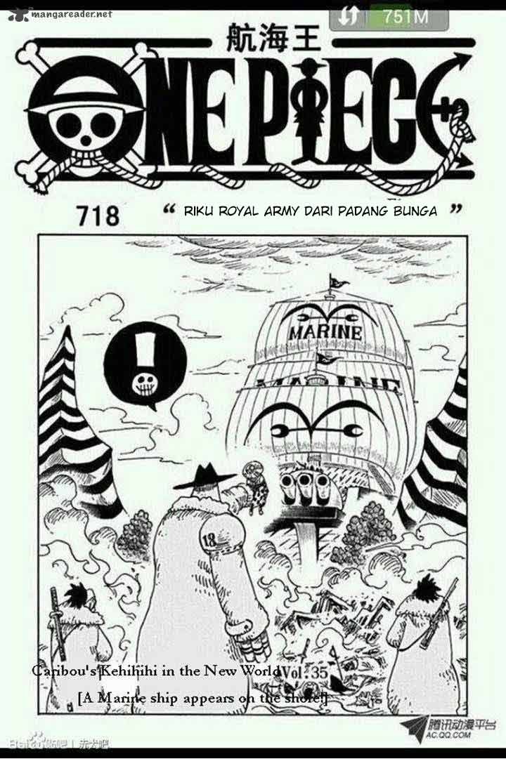 One Piece Chapter 718 Image 1