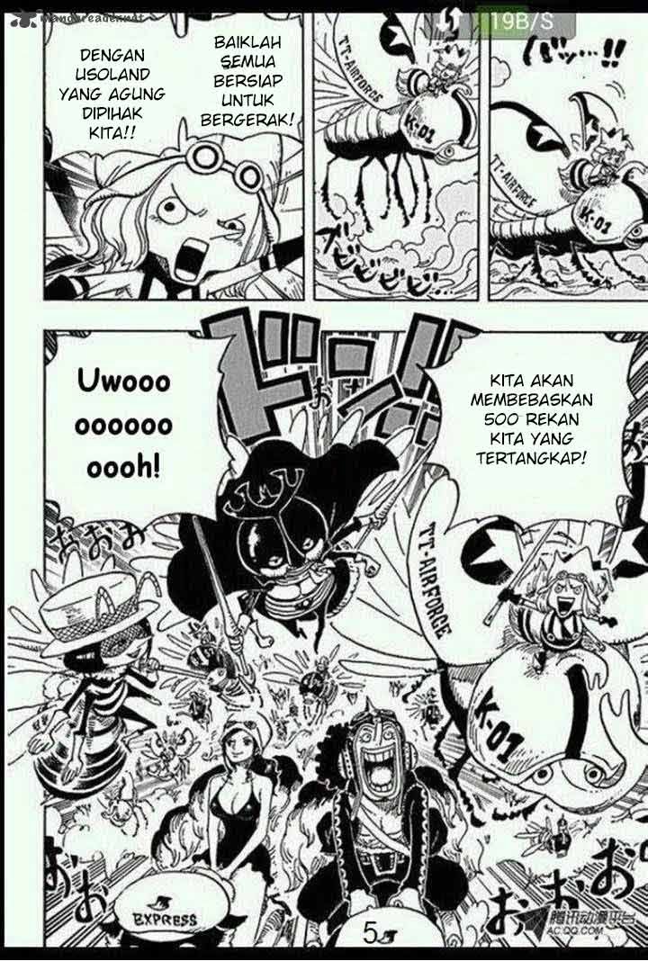 One Piece Chapter 718 Image 4