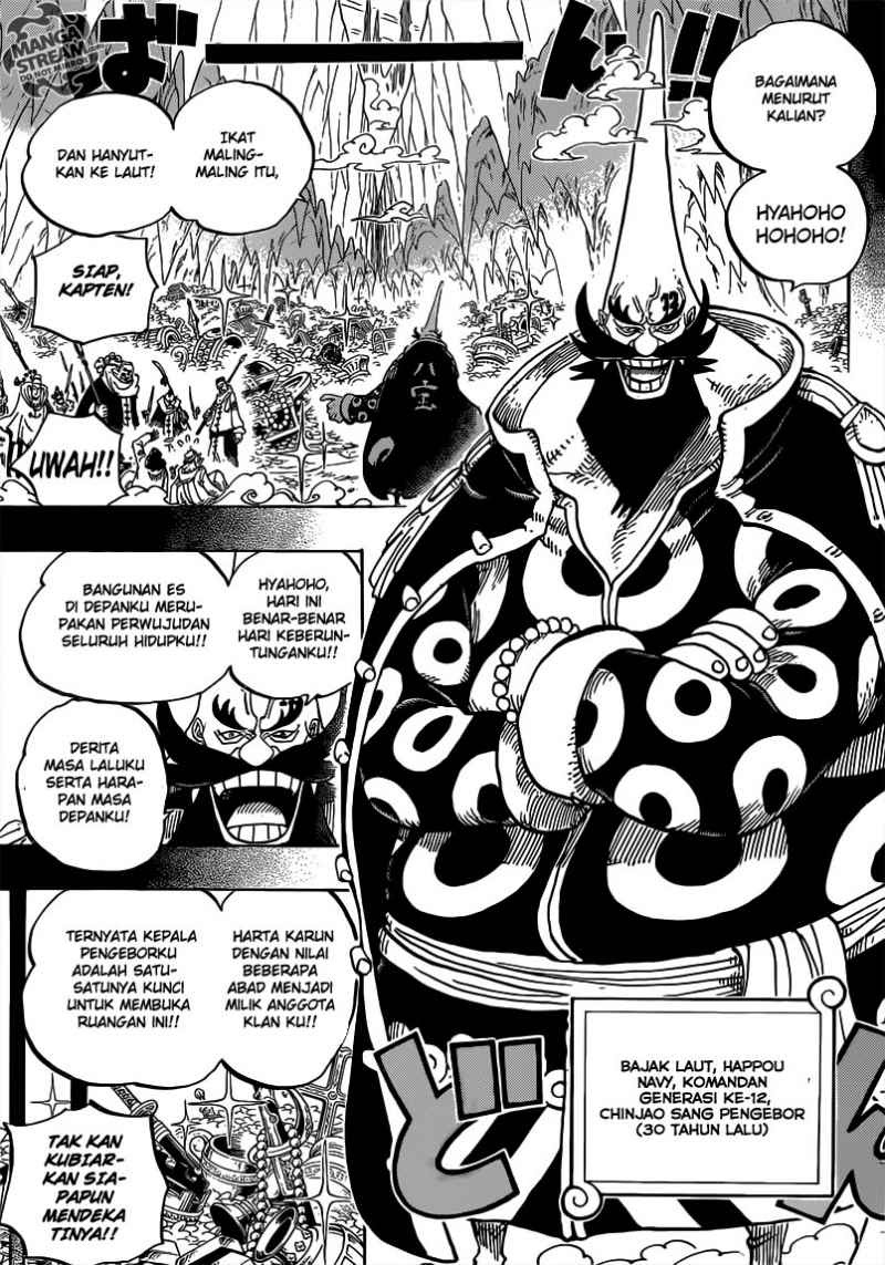 One Piece Chapter 719 Image 7