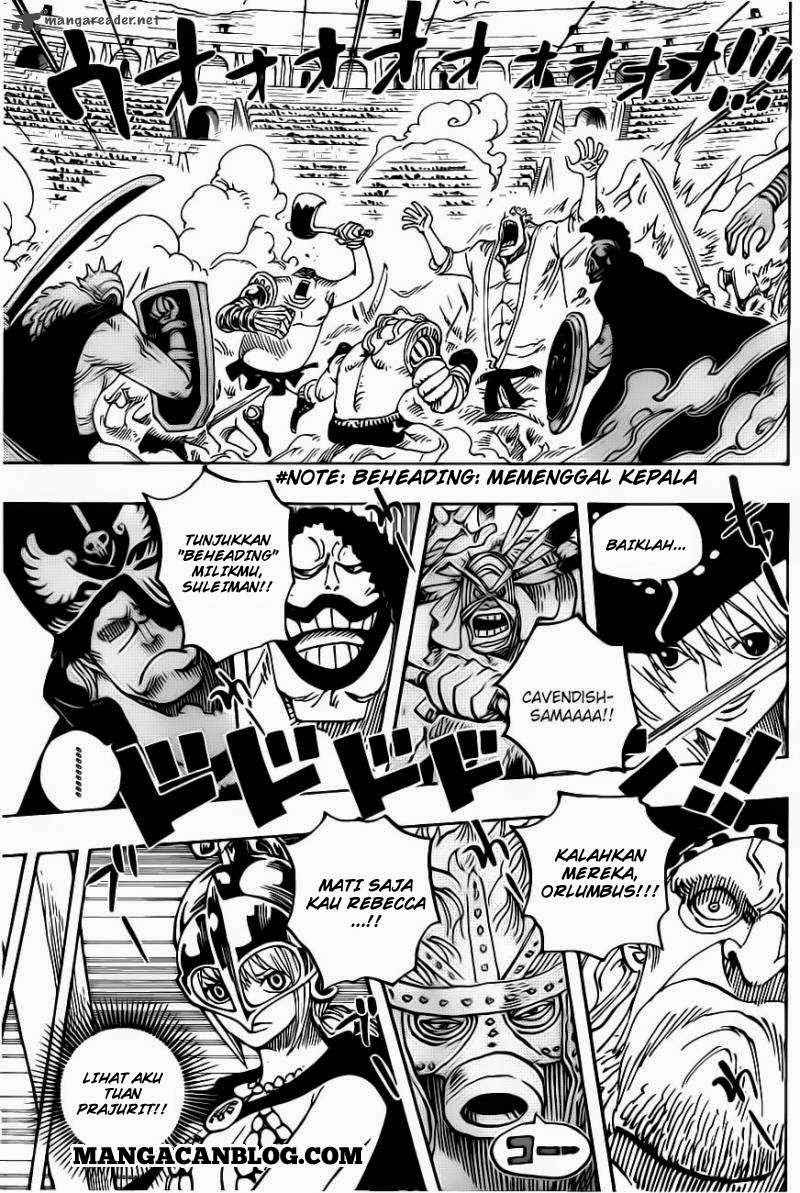 One Piece Chapter 722 Image 9