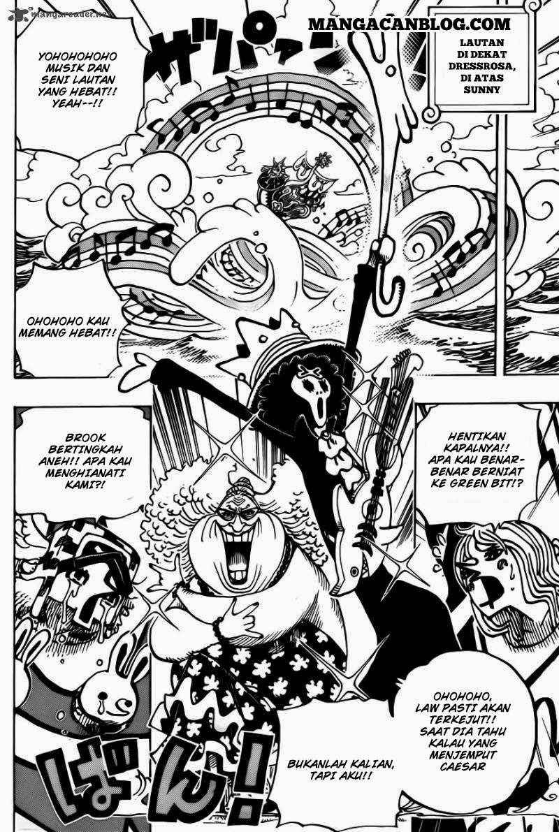 One Piece Chapter 722 Image 13