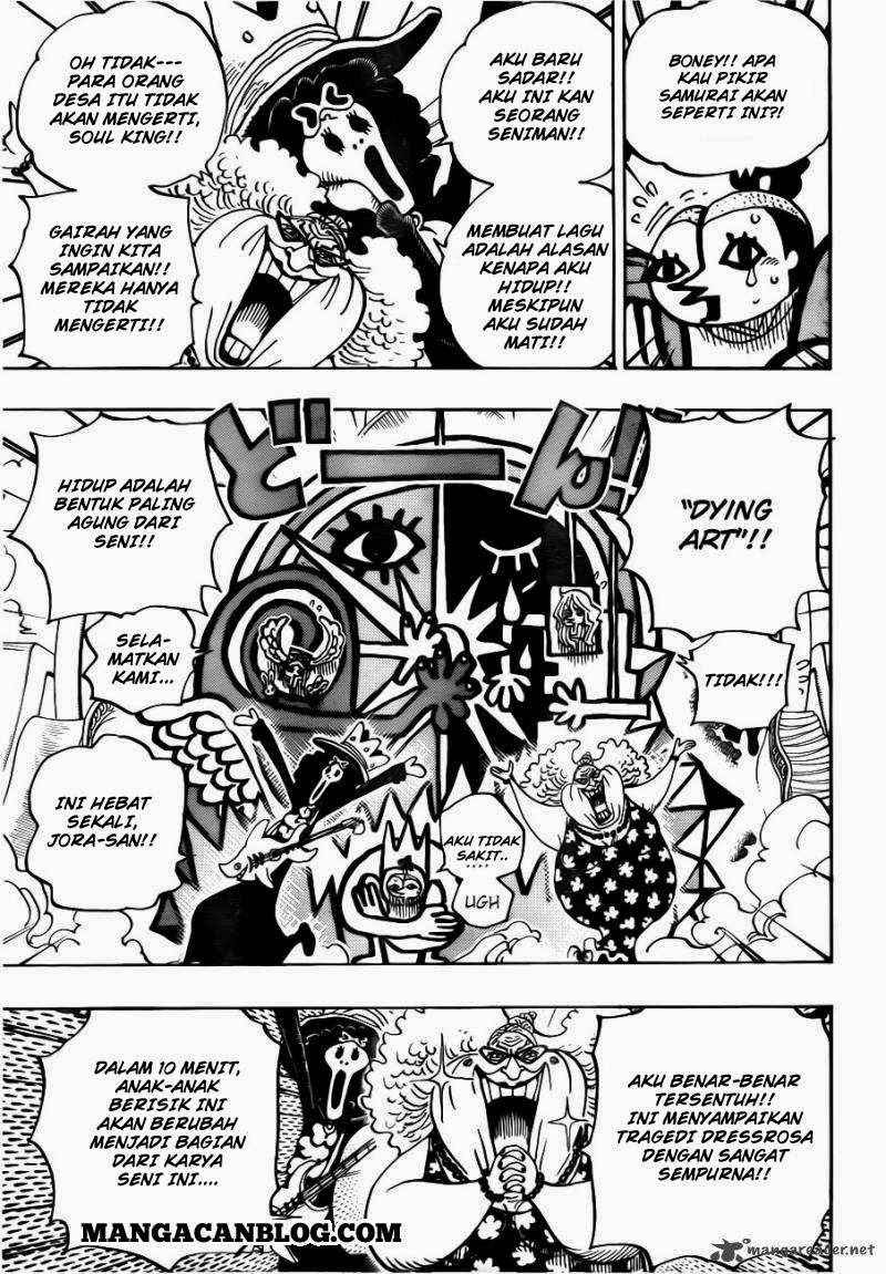 One Piece Chapter 722 Image 14