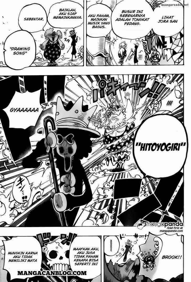 One Piece Chapter 722 Image 16