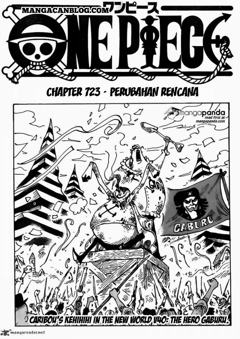 One Piece Chapter 723 Image 1